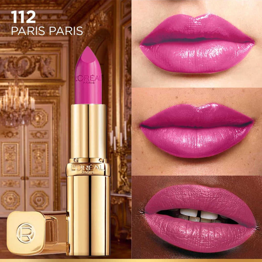 Lâ€™OrÃ©al Paris Color Riche Satin Lipstick- 112 Paris Paris, 4.3 gm