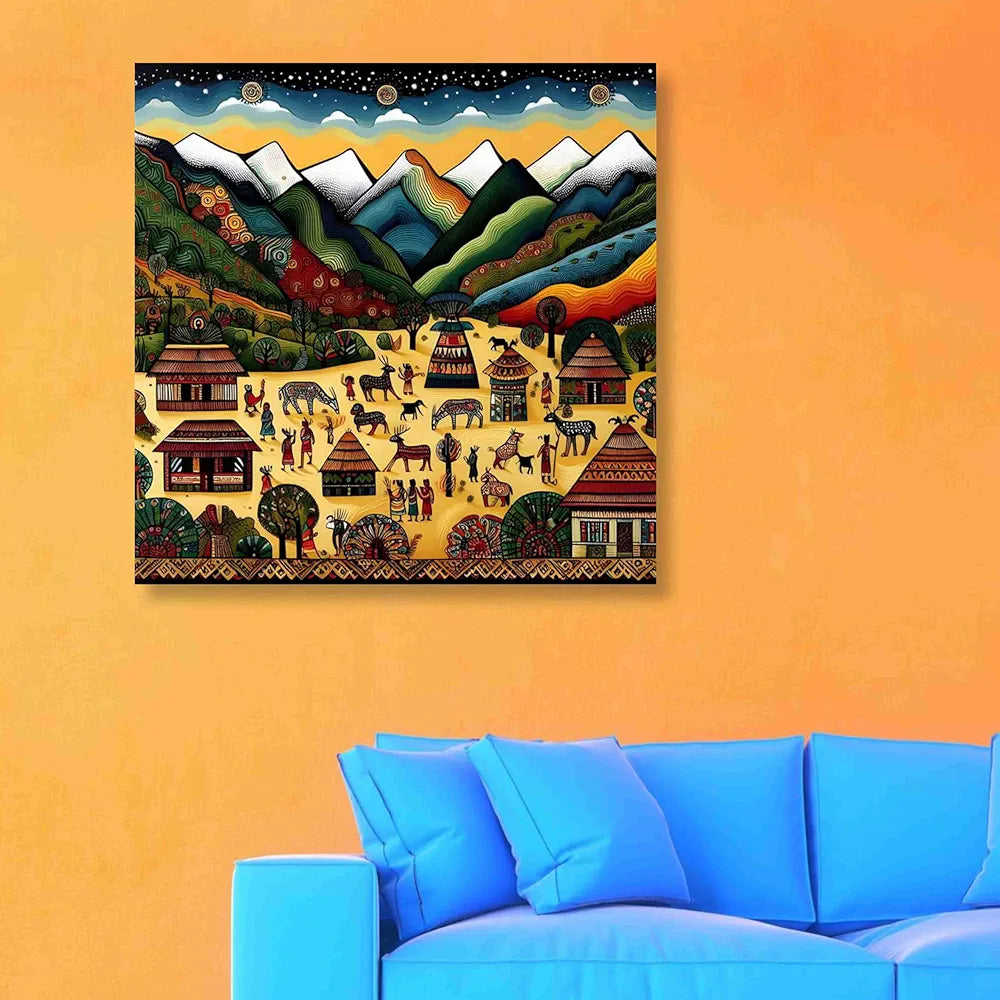 Livin'luxe Paintings Modern Art Canvas Home Decor Wall Paintings With Frame Painting CR-325