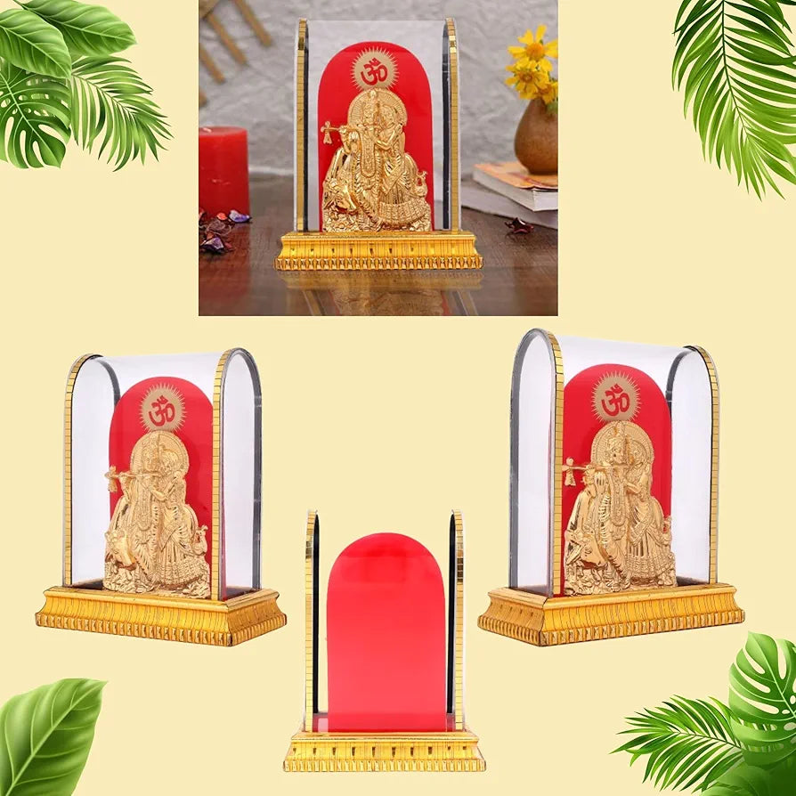 Awesome Craft Radha Krishna Murti Acrylic Radha Krishna Statue