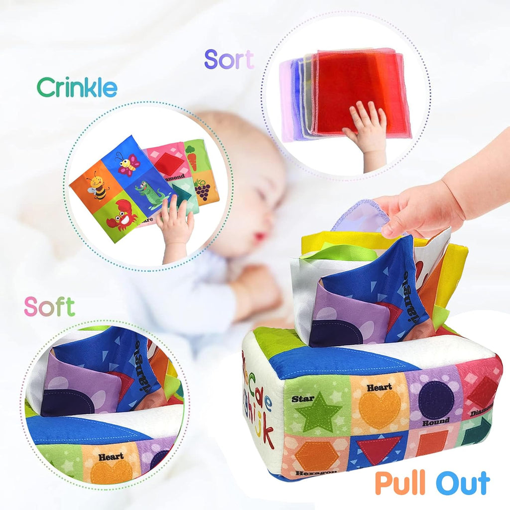 Kidology Tissue Box for Babies 6-12 Months