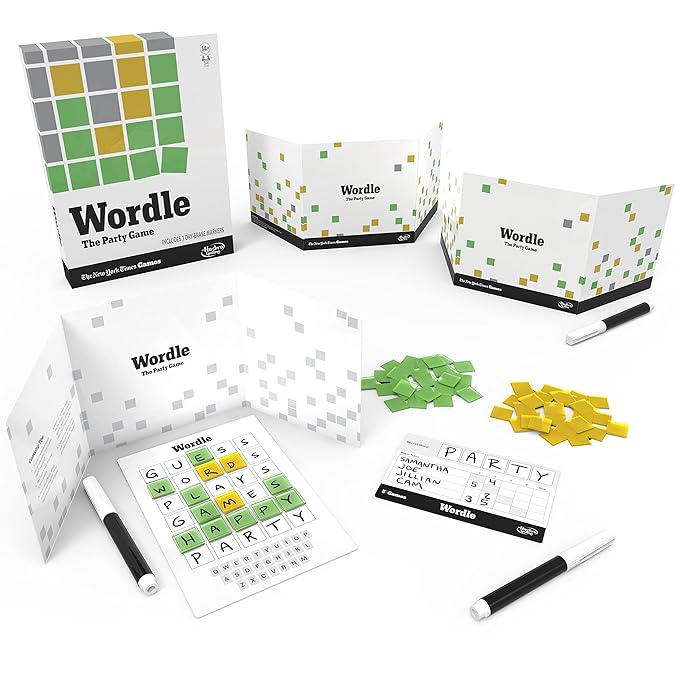 Hasbro Gaming Wordle The Party Game for 2-4 Players