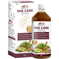 Growfitz She Care Herbal Juice 1000ml | Advanced Ayurvedic Formula for PCOS/PCOD, Hormonal Balance & Period Health | With Shatavari, Ashok Chaal, Amla & Giloy | No Added Sugar