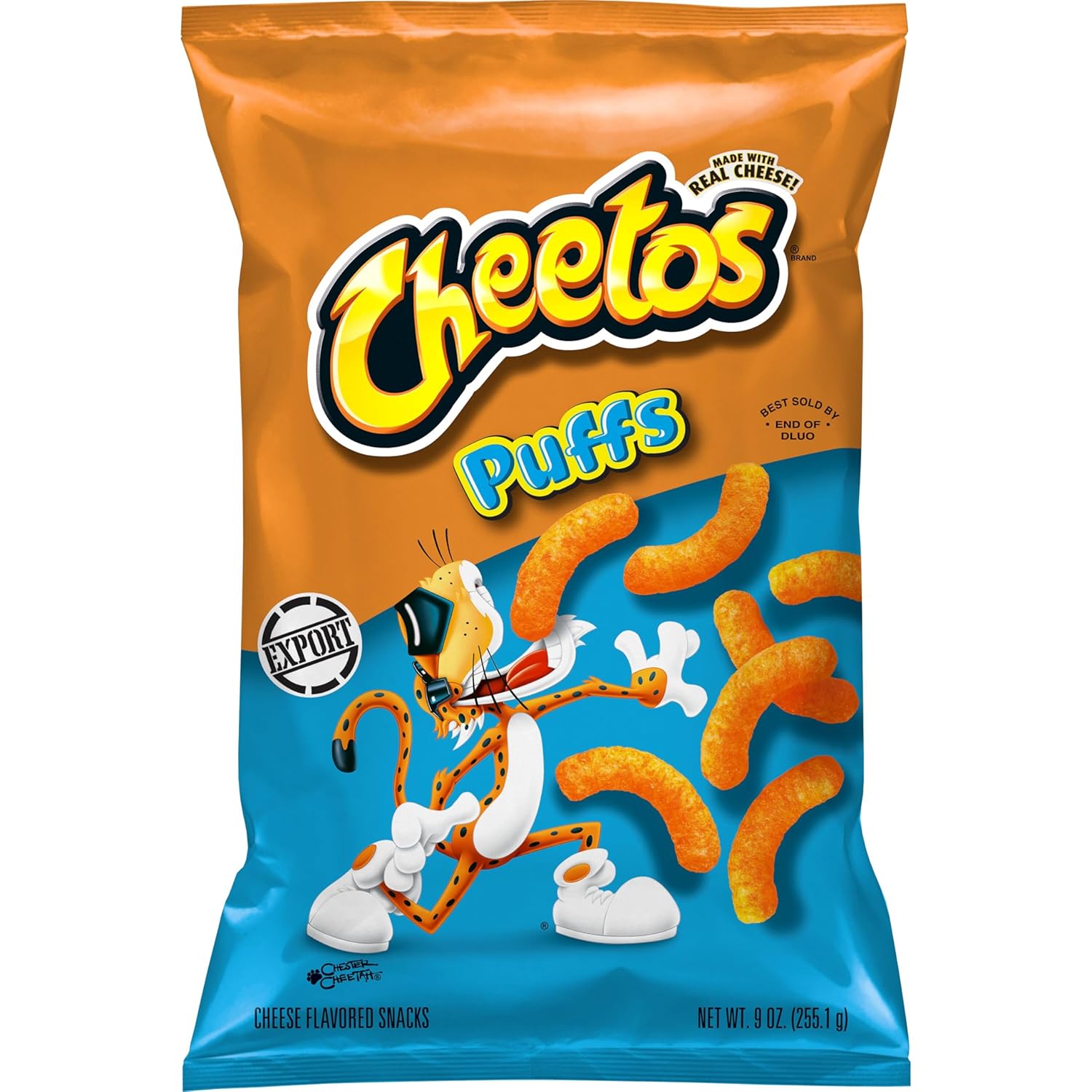 Cheetos Puffs Cheese Flavored Snack - 255 gms