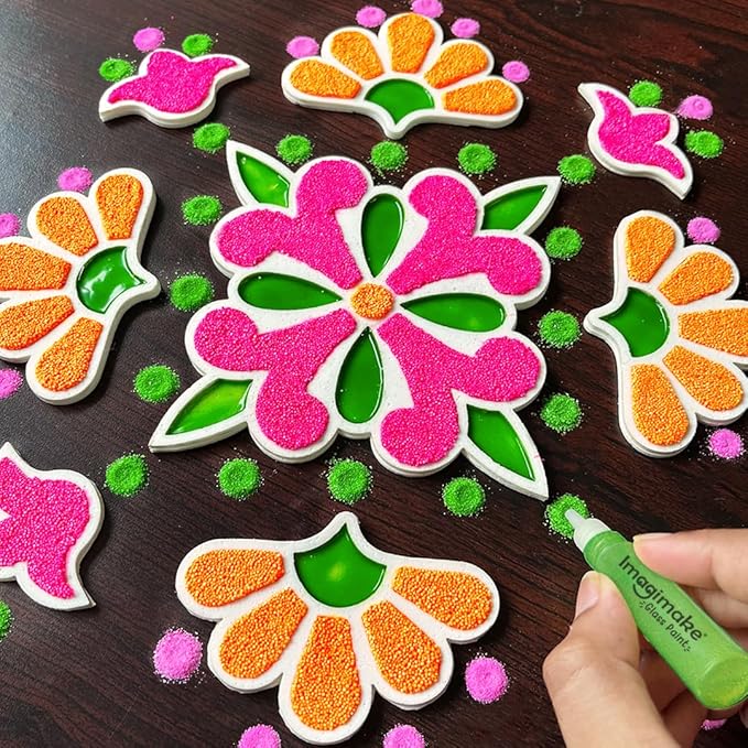 Imagimake Celebration Kit 25+ Exciting Craft Projects for Kids 500+ Craft Supplies Art & Craft