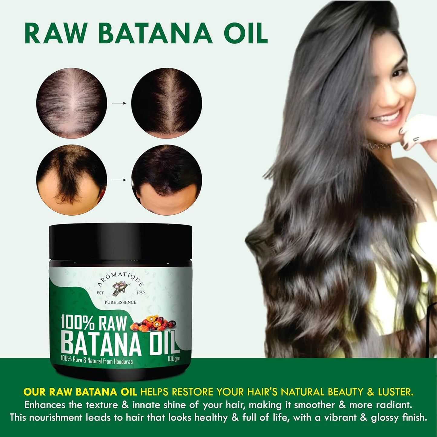 Aromatique Raw Batana Oil - 100 gms
