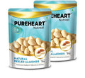 Pureheart Nutreat Natural Peeled Premium California Badam - 80 gms (Pack of 2)