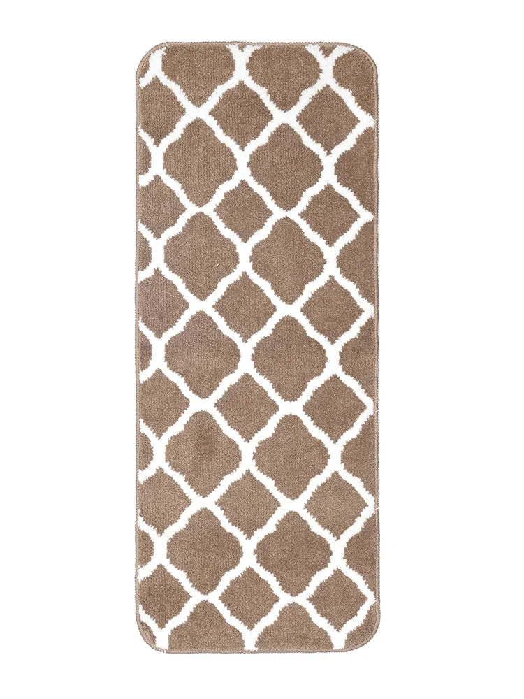 Saral Home Tangier Soft Microfiber Durable & Washable Multipurpose Bedside Runner