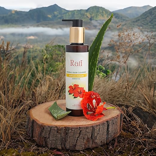 Rati Ayurveda Japakusum Hair Cleanser Ayurvedic Shampoo - 200 ml