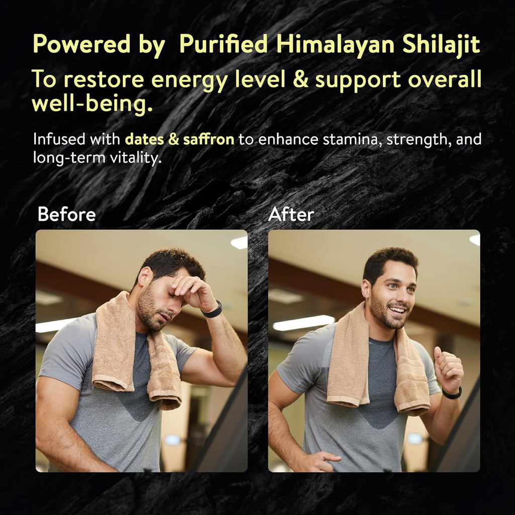 Ayouthveda Pure Himalayan Shilajit Resin | Authentic Ayurvedic Rasayana for Energy, Stamina & Vitality | Fulvic Acid–Rich | Supports Strength, Endurance & Nutrient Absorption | For Women & Men |20g