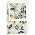 Divine Casa Floret 100% Cotton Double Dohar 120 GSM Soft & Lightweight Throw Blanket Colour Vintage Daisies