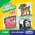 Frank Wild Animals A Set of 3 Jigsaw Puzzle for Kids Above Educational for Focus and Memory - 10216