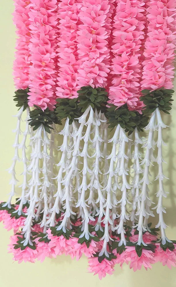 Afarza Garland Toran for Door Hanging Decoration Bandarwal Handmade Festival Wedding Backdrop Haldi Mehndi Home Decor 4 Pieces