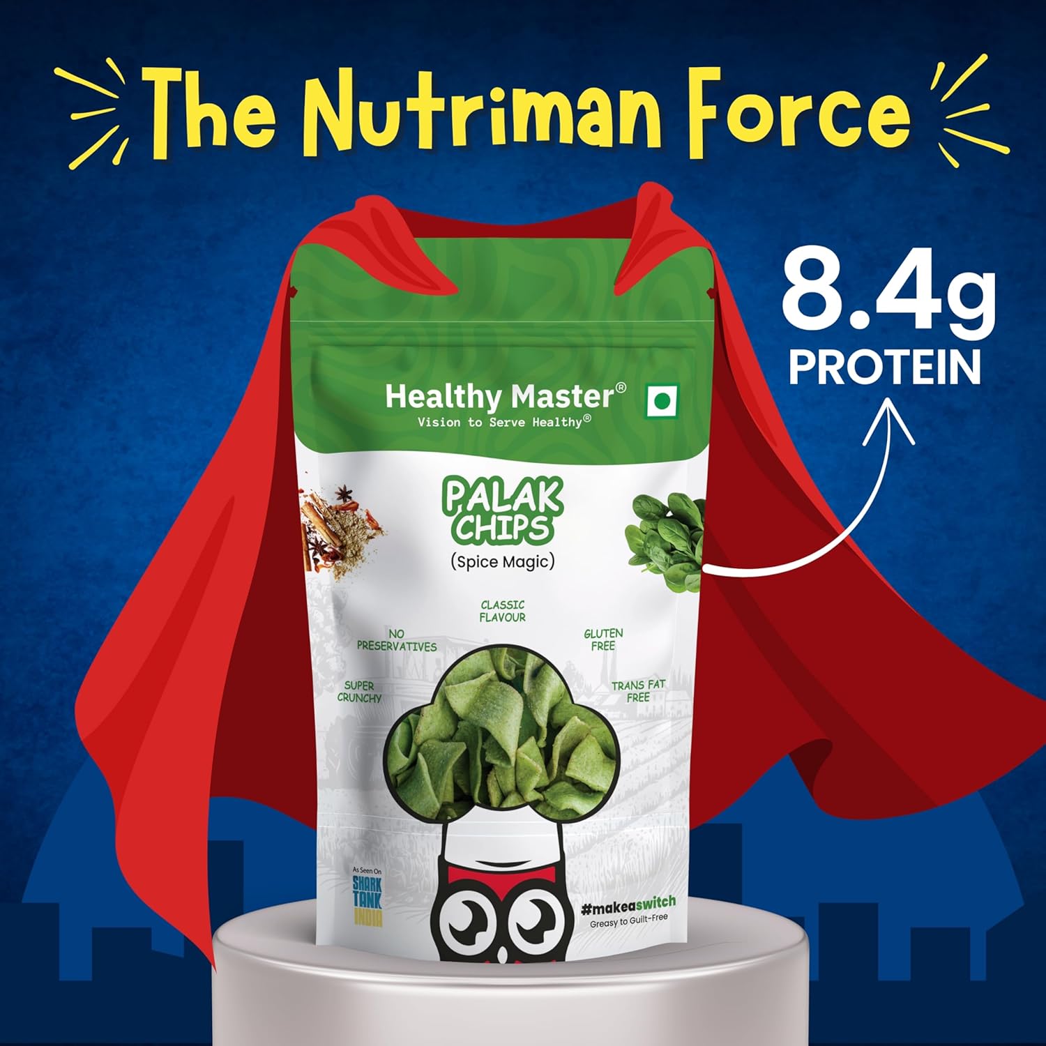 Healthy Master Palak Chips