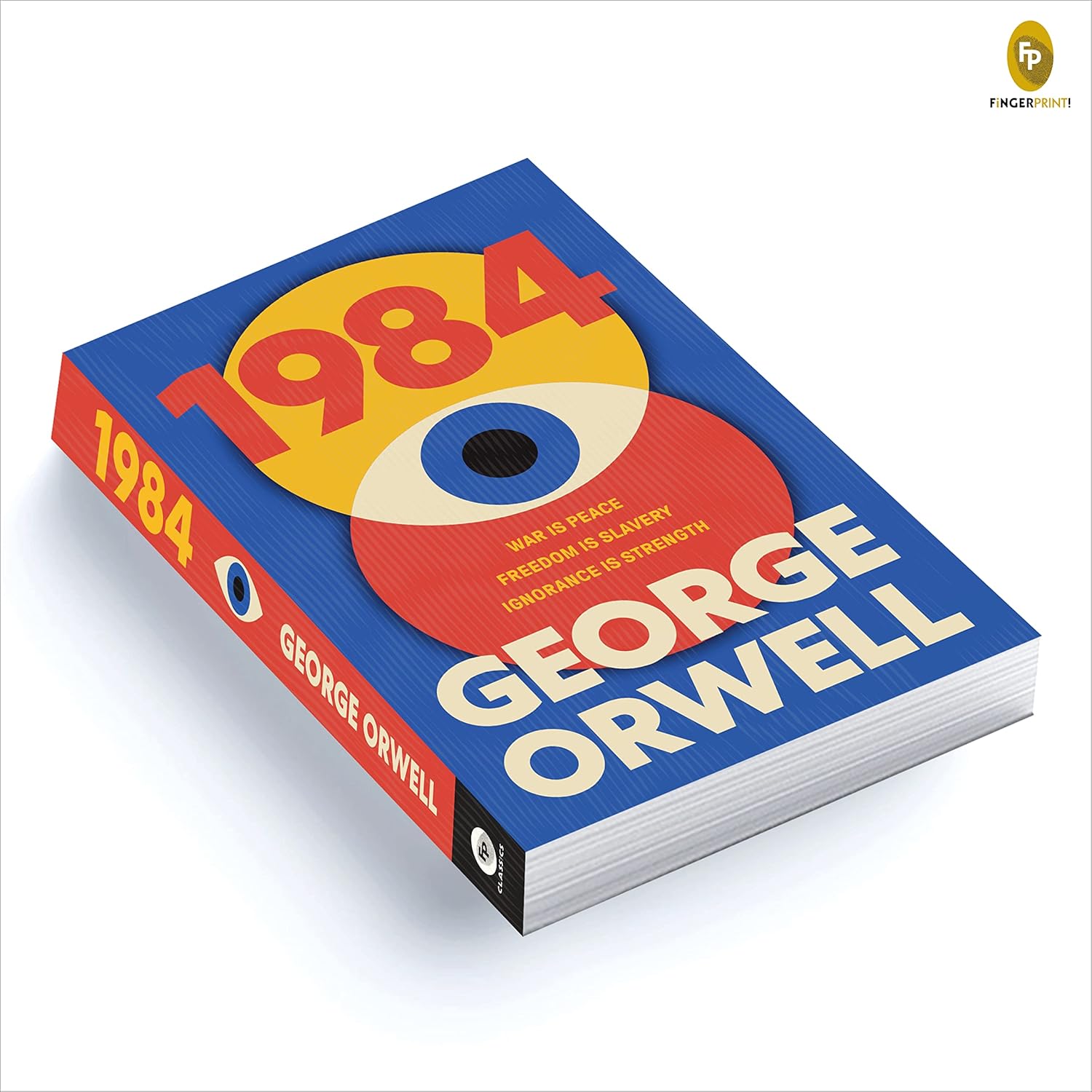 1984 by George Orwell | A Timeless Tale of Surveillance, Power & Rebellion | Classic Literature Bestseller | Must-Read Dystopian Fiction