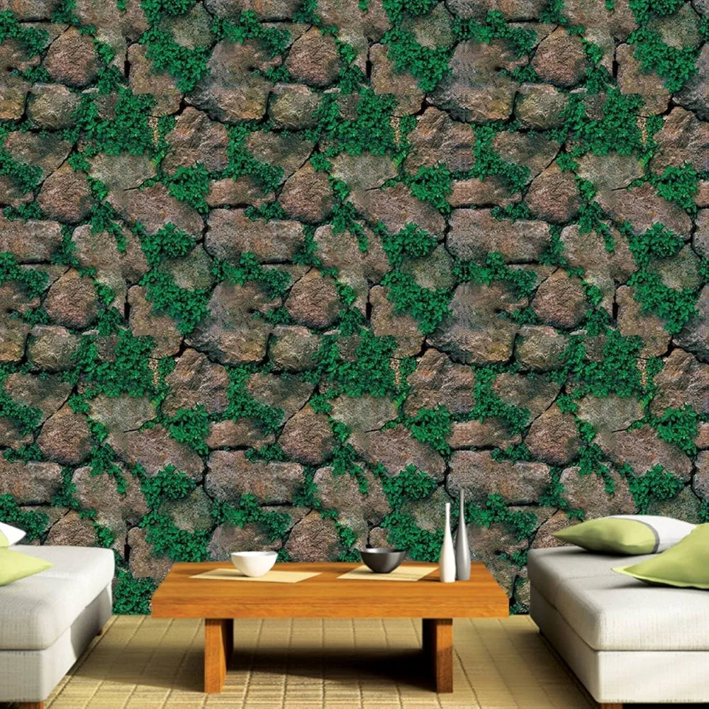 Jaamso Royals Brick Stone Wall Papers for Home Design 4