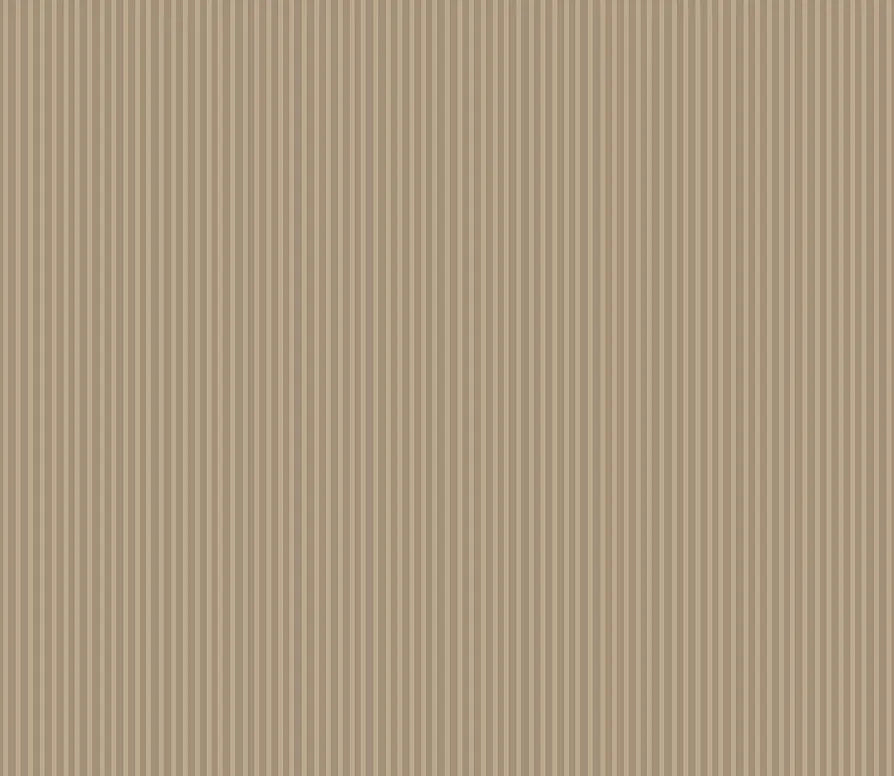 Homefab India 160 TC Stripe Glace Cotton Double BedSheet with 2 Pillow Covers Beige