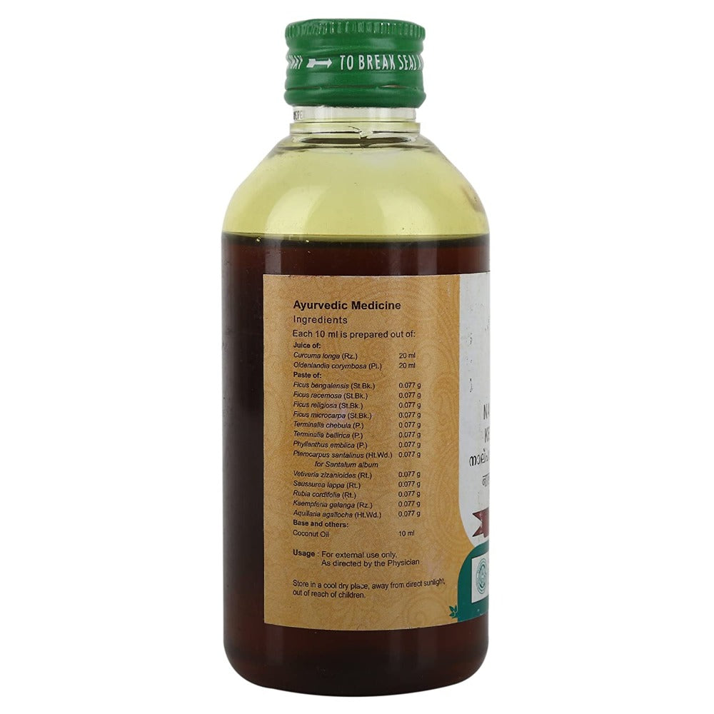 Vaidyaratnam Nalpamaradi Kera Thailam - 200 ml