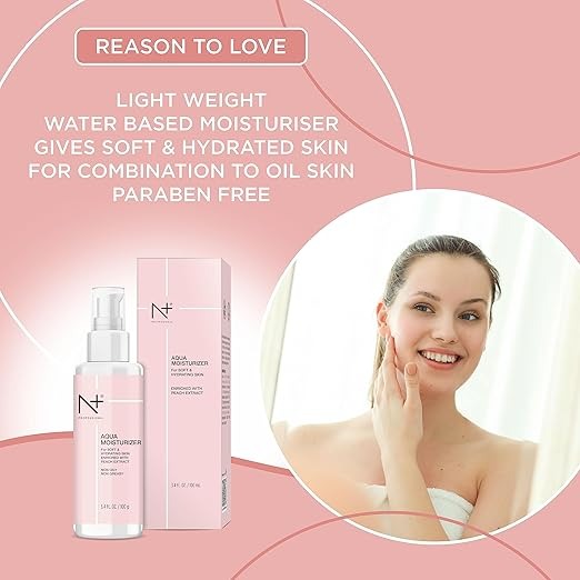 N+ Professional Aqua Moisturiser - 100 gms