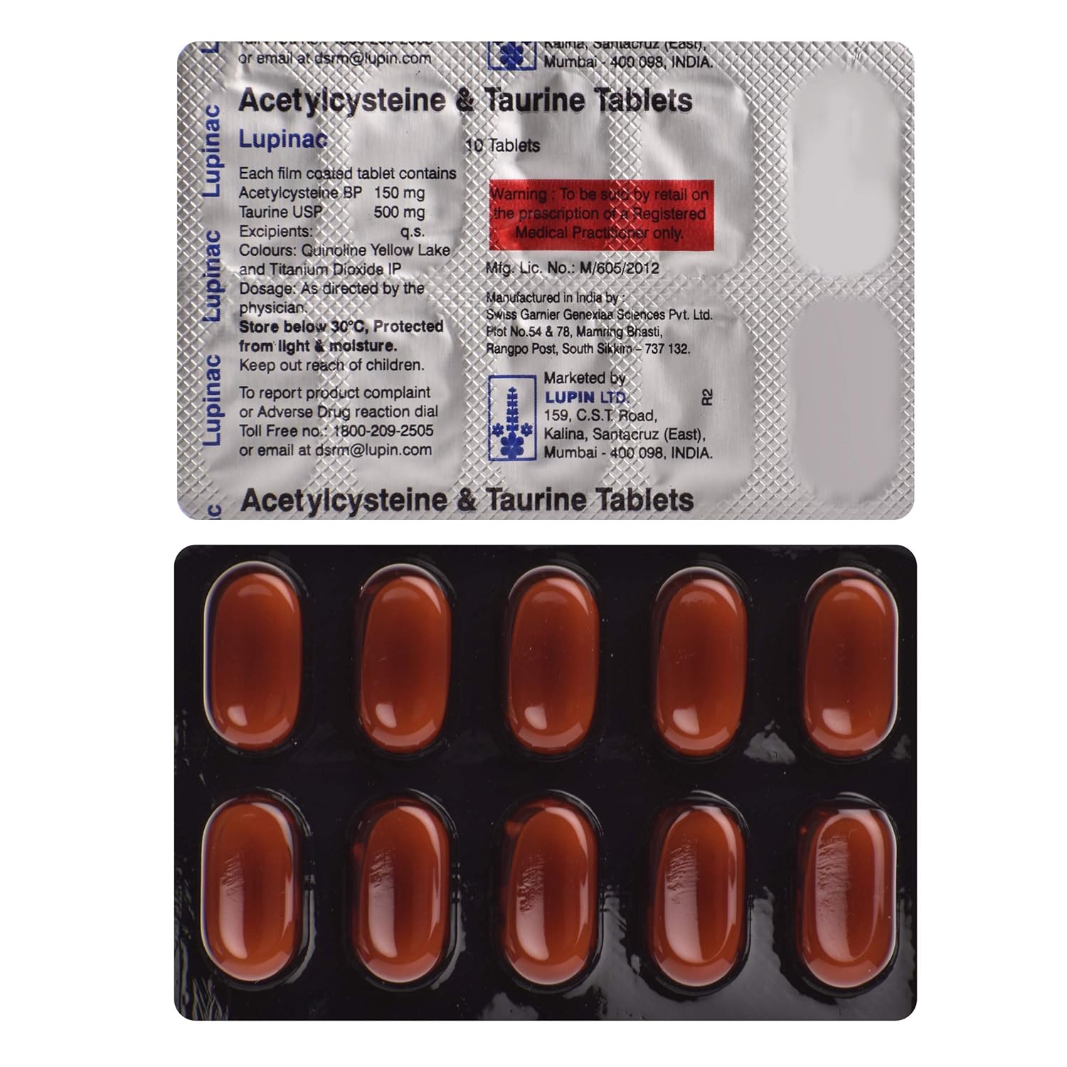 Lupinac - Strip of 10 Tablets