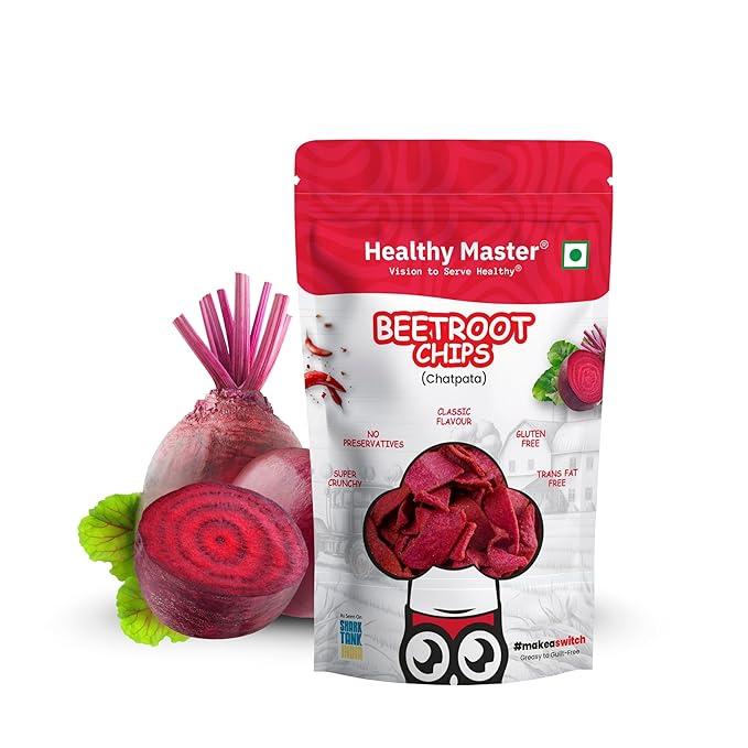 Healthy Master Beetroot Chips - 200 gms
