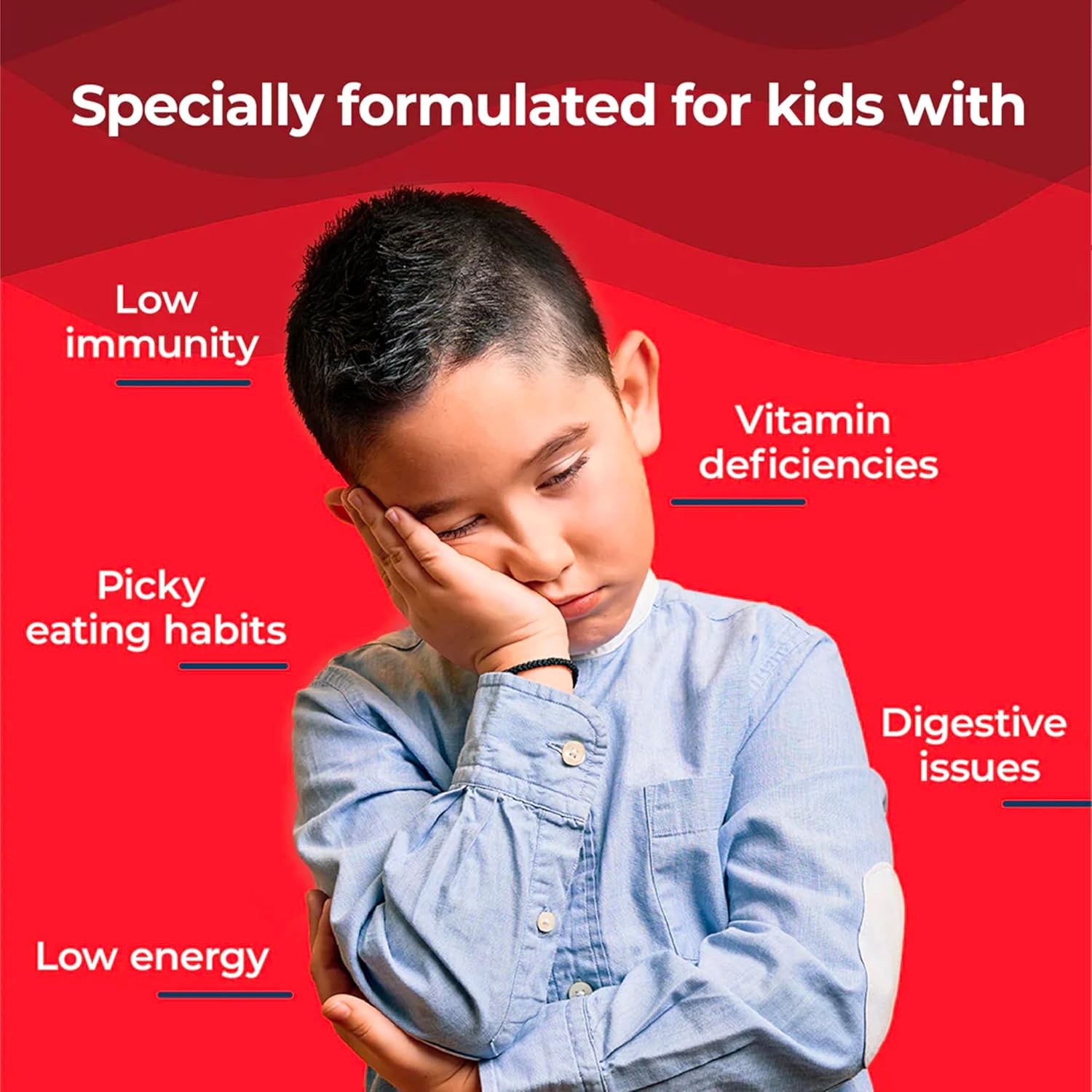 Wellbeing Nutrition Marvel Captain America Melts | Multivitamin for Kids (6+) to Improve Overall Growth & Develpoment with Vitamin A, B-Complex, C, D & Iron | Tropical Berry Flavor (30 Oral Strips)