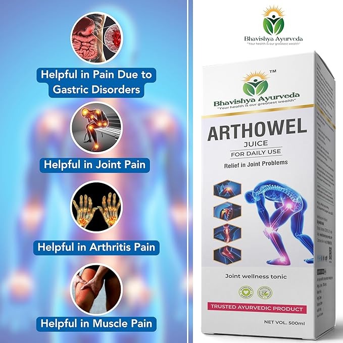 Bhavishya Ayurveda Arthowel Juice – Herbal Relief for Joint Pain & Stiffness - 500 ml