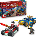 Lego NINJAGO Rogue vs Drix Race Car Duel Ninja Toy Playset 71840 Building Blocks Toys for 4+ Gift for Boys and Girls