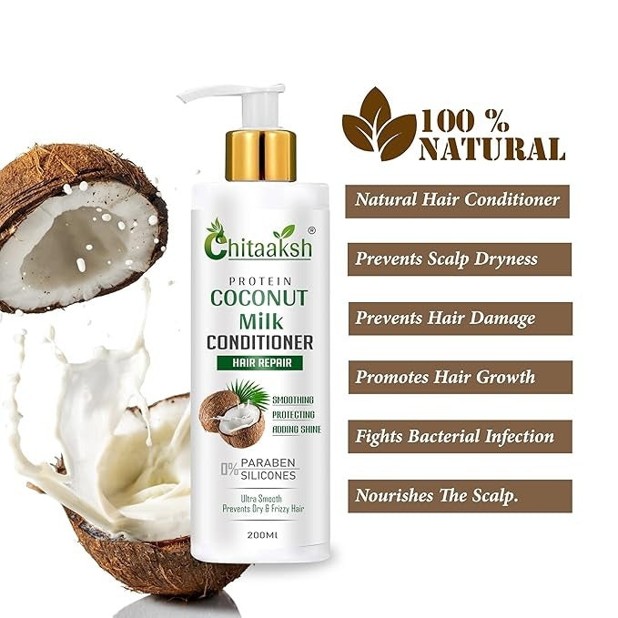 Chitaaksh Coconut Milk Conditioner - 200 ml