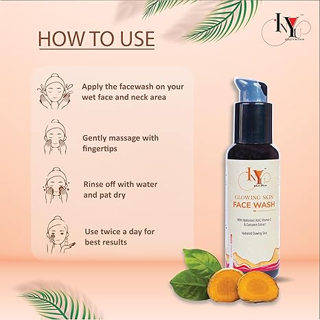 Inyu Glowing Skin Face wash - 100 ml
