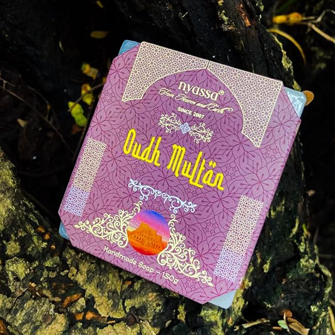Nyassa Premium Oudh Golab Handmade Natural Bathing Soap - 150 Gms