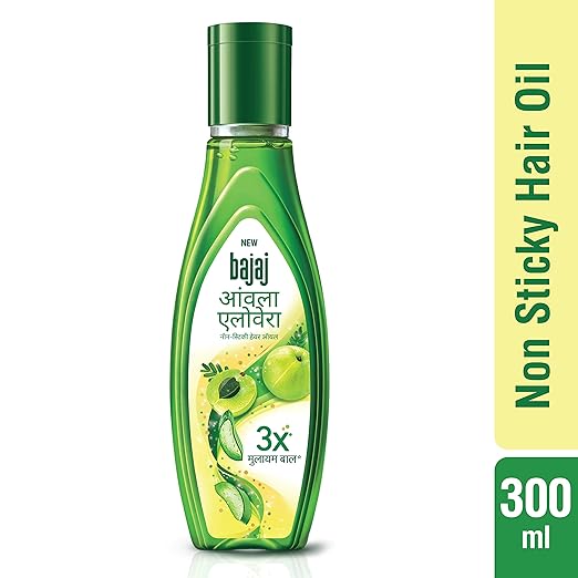 Bajaj Amla Aloe Vera Hair Oil Green - 300 ml