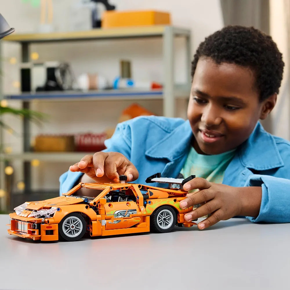 Lego Technic Fast and Furious Toyota Supra MK4 Toy Car Model Kit 42204 Building Blocks Toys for 9+ Gift for Boys and Girls