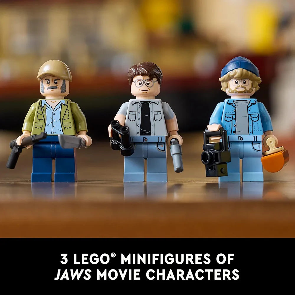 Lego Ideas Jaws, Shark Gift for Adults 21350