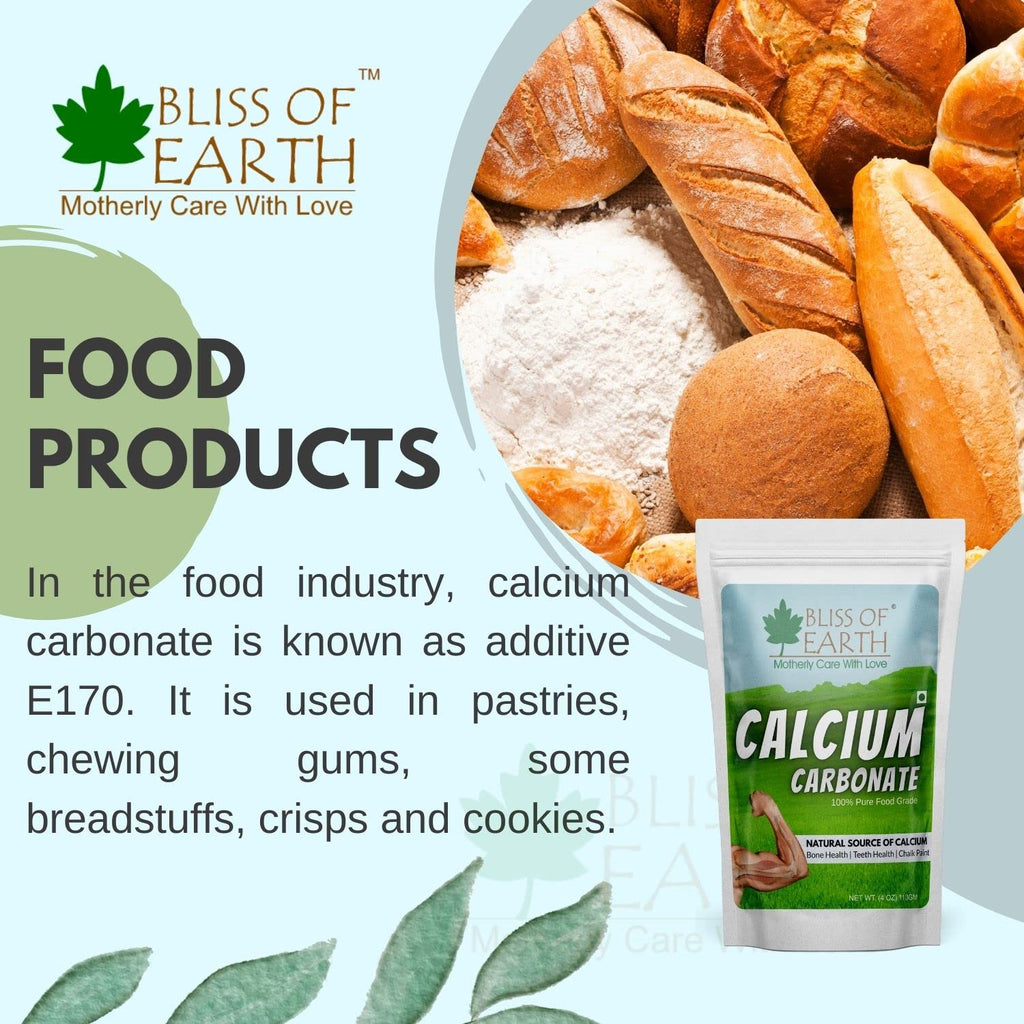 Bliss of Earth Calcium Carbonate Powder 113gm