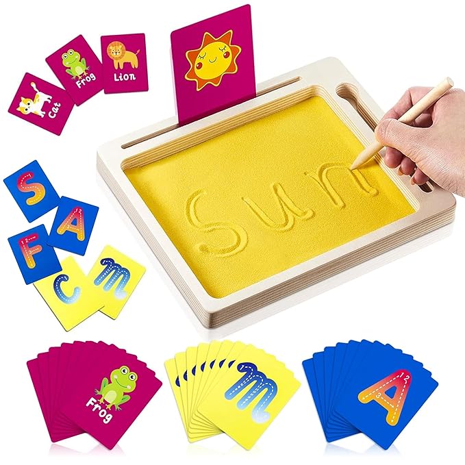 Kidology Wooden Sand Tray for Kids