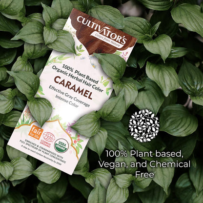 Cultivator's Caramel Organic Herbal Hair Colour - 100 gms