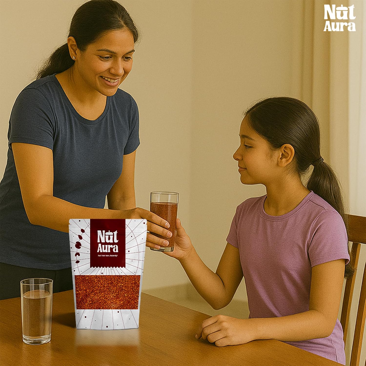 Nut Aura Halim Seeds | Ayurvedic Garden Cress Seeds for Women | Boosts Immunity & Hormonal Health | Rich Iron & Protein | Ideal for Smoothies, Laddoos & Home Remedies Daily Nutrition Support Plus