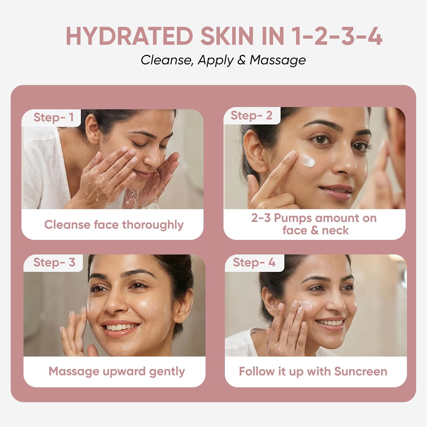 D Wave Skin, Plumping Gel Cream – Diminishes Fine Lines & Wrinkles, 30ML | Restores Pores | Prevents Glycation | Instant Hydration & Freshness | No White Cast On Darker Skin | Plumps Skin