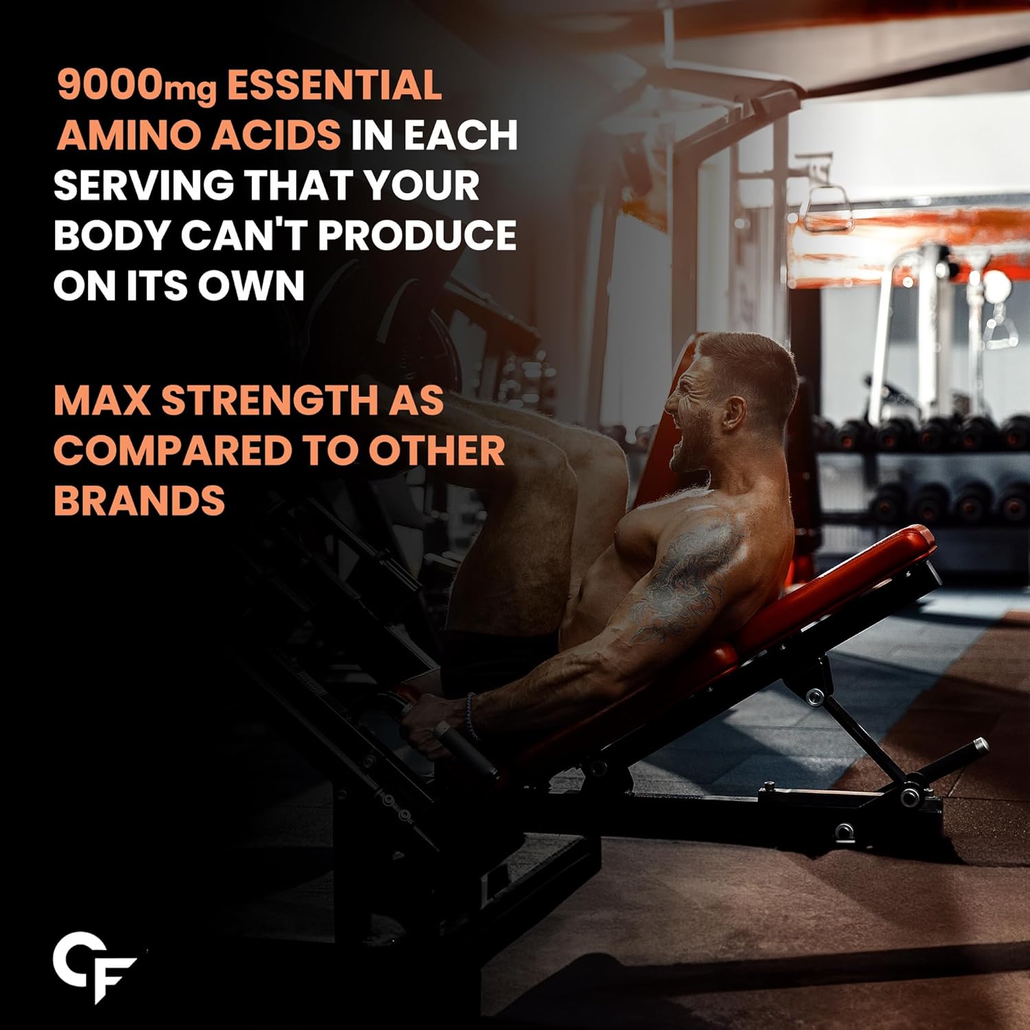 Carbamide Forte Eaa Supplement with Bcaa 5000Mg | Eaa intra workout Supplement for Men & Women with Hydration Blend & Vitamins â€“ Peach Iced Tea Flavour - 50 Servings - Powder 300G