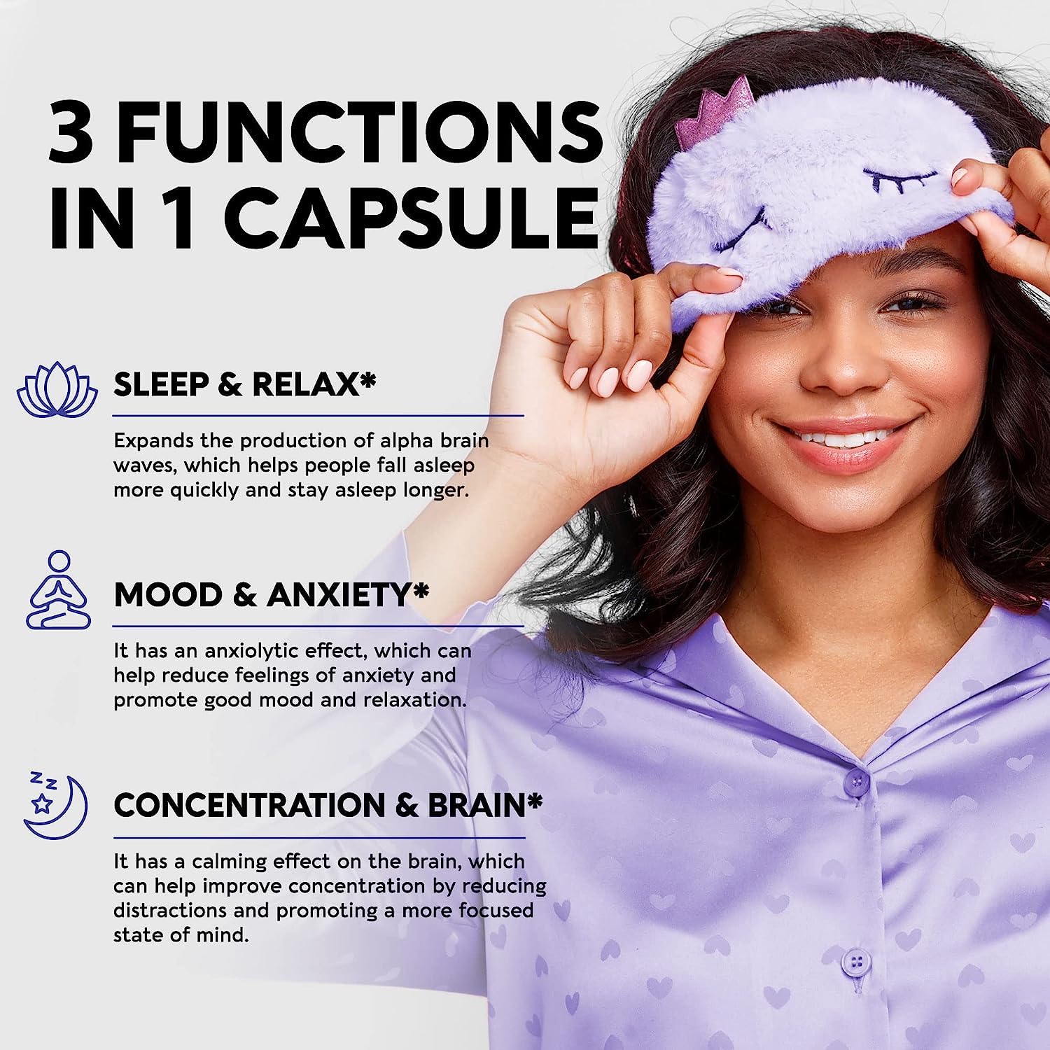 VITARUHE® L-Theanine 250 mg - Promotes a Relaxed State & Healthy Stress Response* -90 Capsules