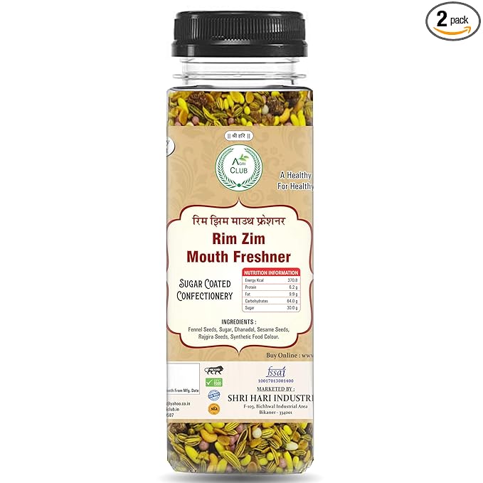 Agri Club Rim Zim Mukhwas Mouth Freshener - 120 gms