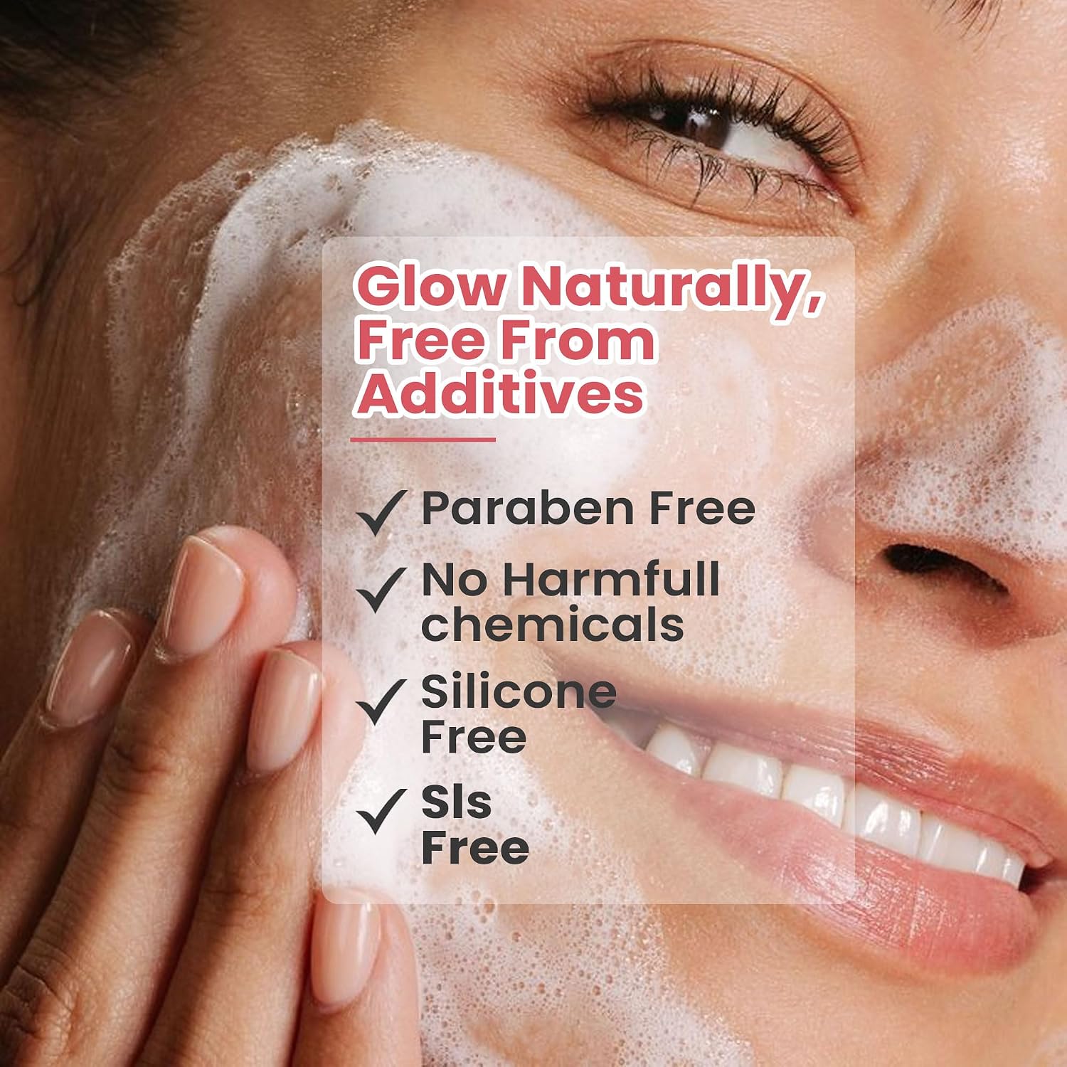 Glamveda Watermelon & Collagen Face Wash | Anti Ageing Face Wash For Glowing Skin, Reduces Fine Lines, Wrinkles & Skin Dullness, Removes Excess Oil & Dirt | All Skin Types |For Women & Men| 100ml