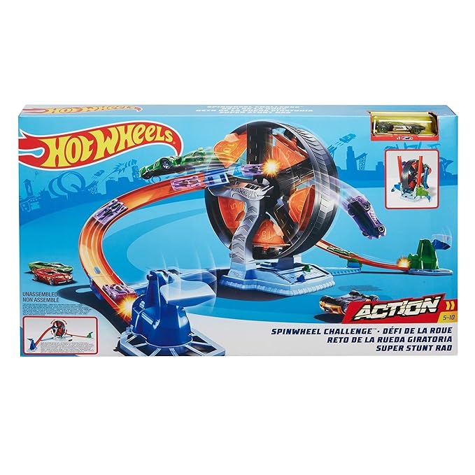 Hot Wheels Spin wheel Challenge Play Set