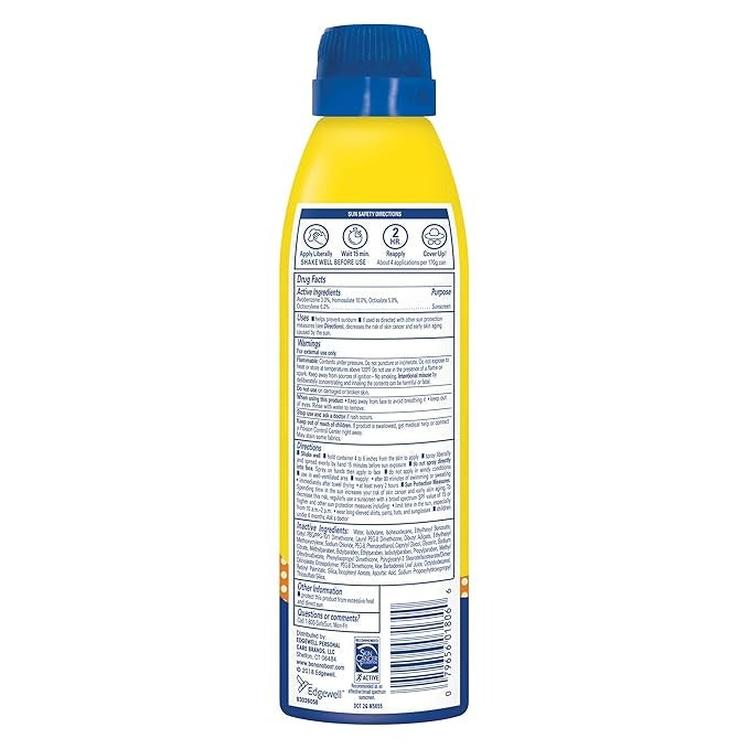 Banana Boat Sunscreen For Oily Skin Type Spray Kids Sport Spf 50+ - 170 gms