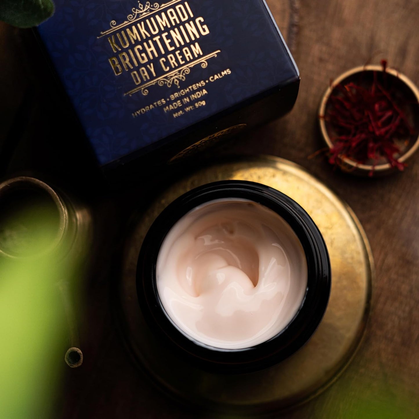Shesha Naturals Ayurveda Kumkumadi Brightening Day Cream - 50 gms