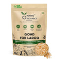 Namo Organics - Grade1 Gond for Laddu 500gm | Babul Gond for Ladoo | Kikar Edible gum | 100% Natural, No Preservatives (500 Gm)