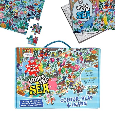 The Book Tree  Under The Sea Fun And Educational Floor Puzzle By Majestic Book Club