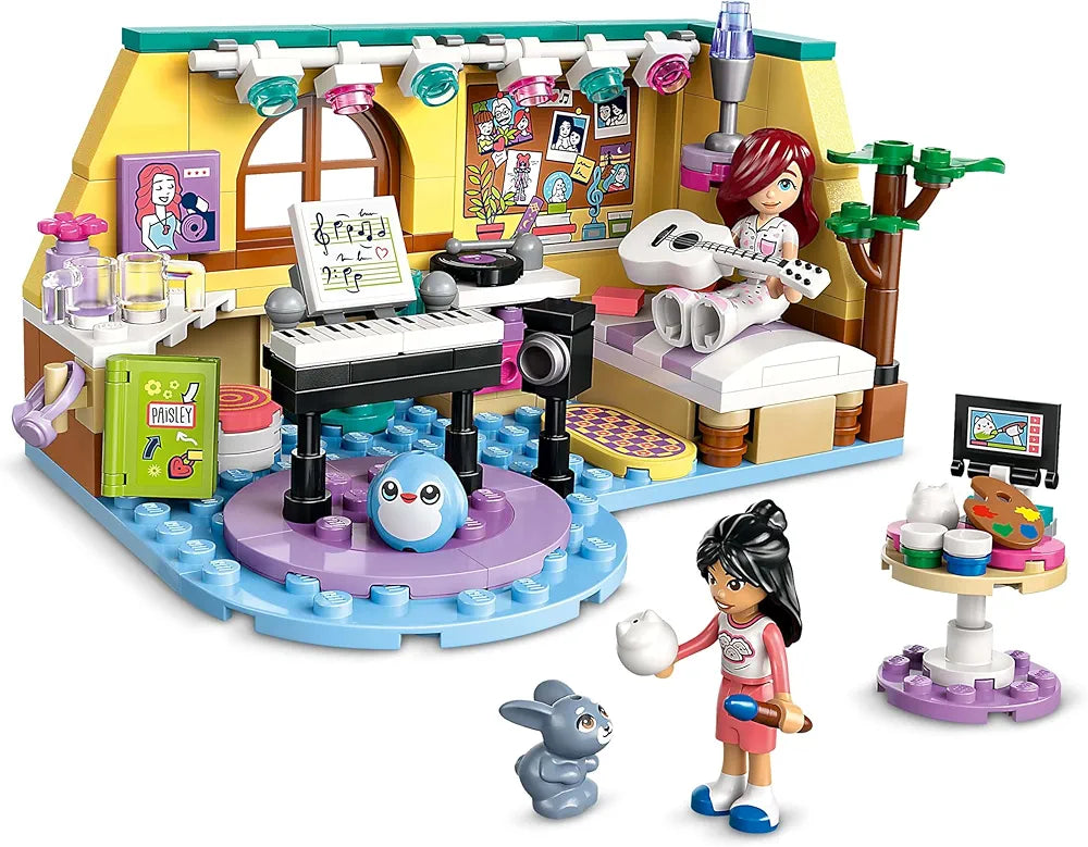 Lego Friends Paisley’s Room Pretend Play Bedroom Playset 42647 Building Blocks Toys for 6+ Gift for Boys and Girls