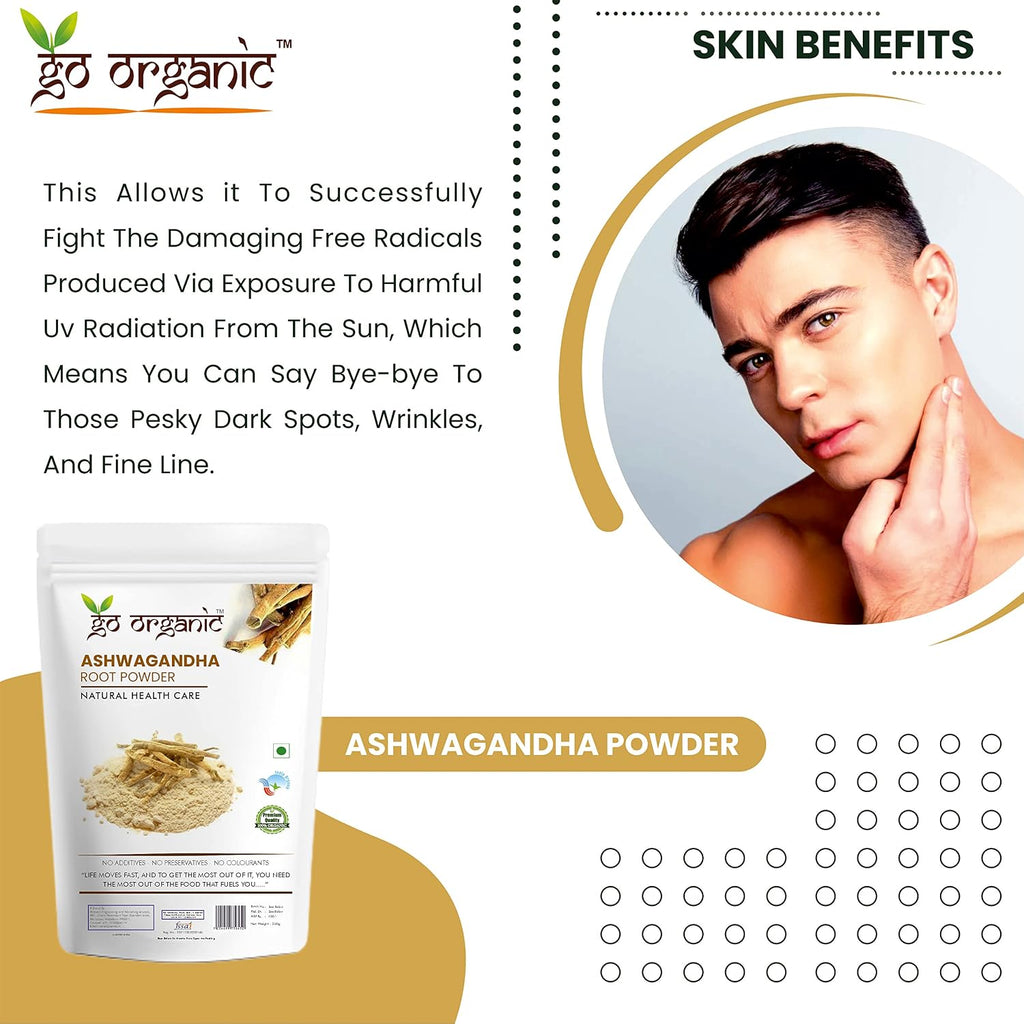 Go Organic Ashwagandha Root Powder 250g