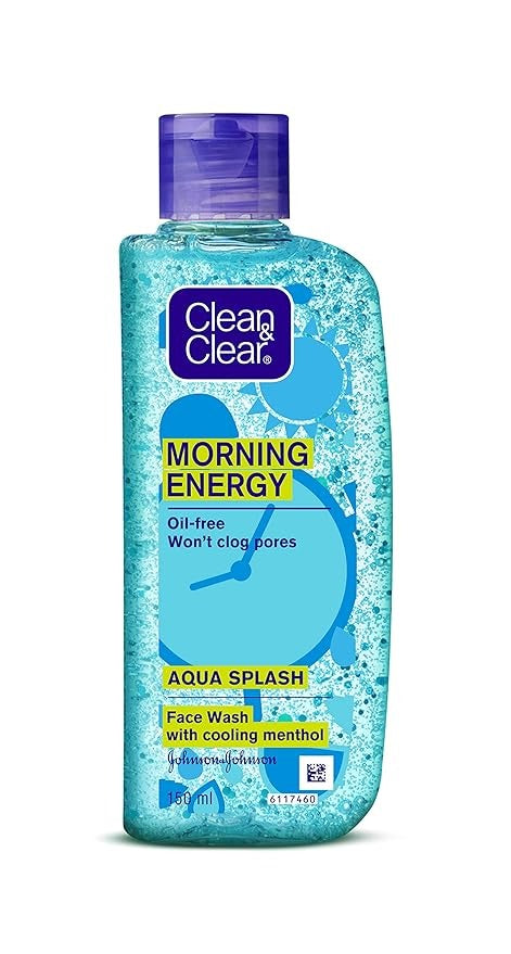 Clean & Clear Morning Energy Aqua Splash Blue - 150 ml